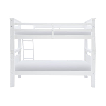 Beckett Twin Over Twin Bunk Bed, White