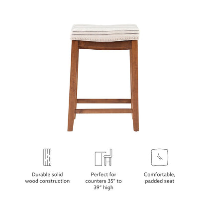Claridge Natural Counter Stool
