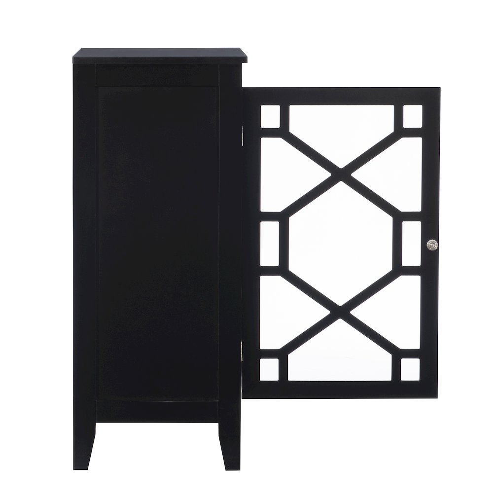 Fetti Black Small Cabinet