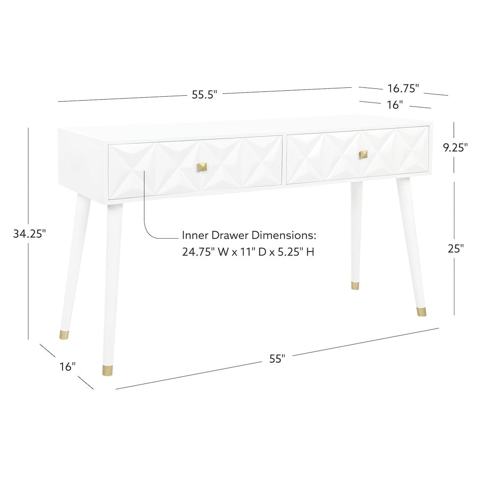 Geo Console White