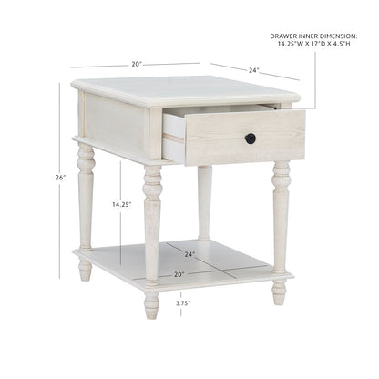 McGhie Side Table White