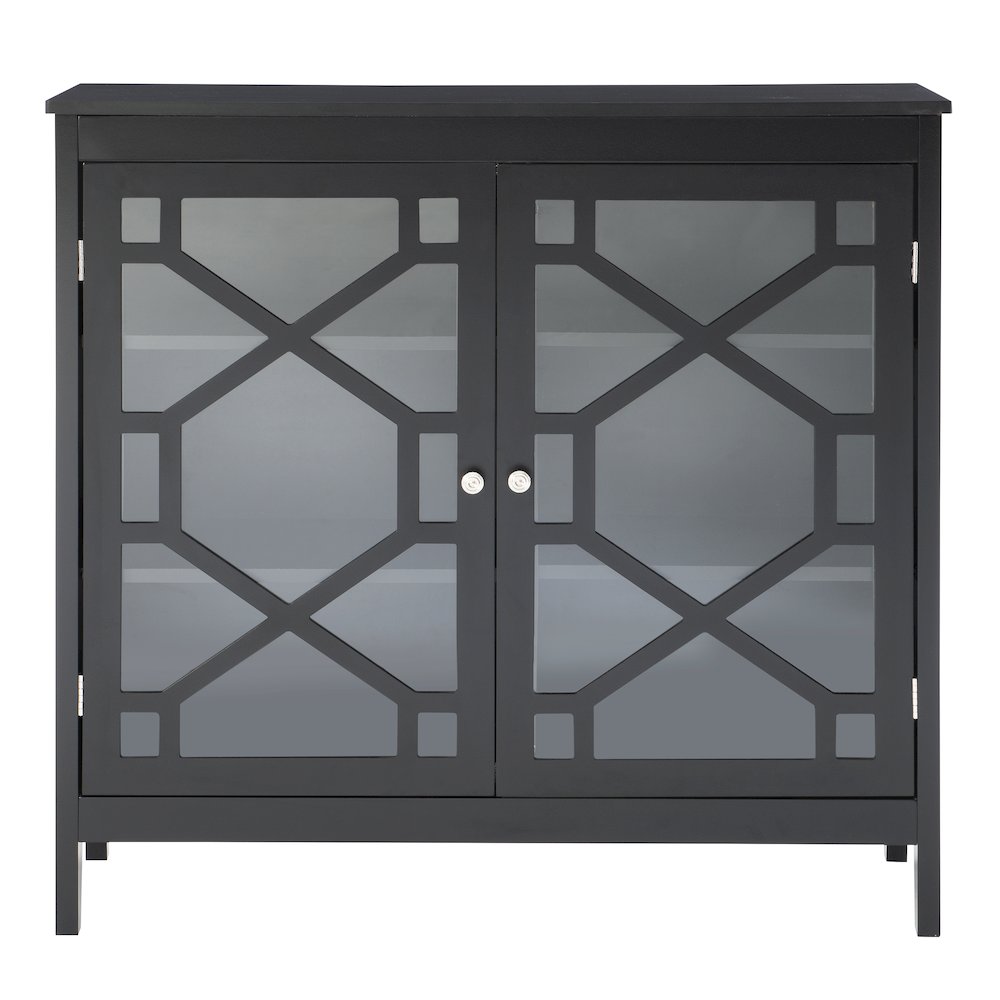 Fetti Black Large Cabinet