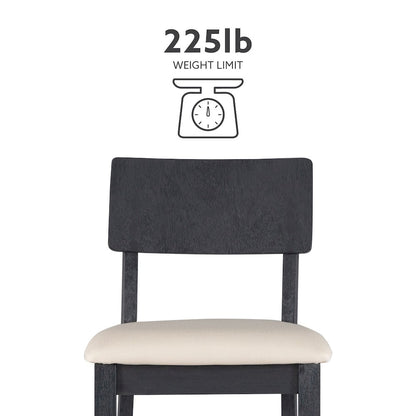 Jorissen Barstool Dark Charcoal