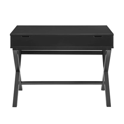 Peggy Lift Top Desk, Black