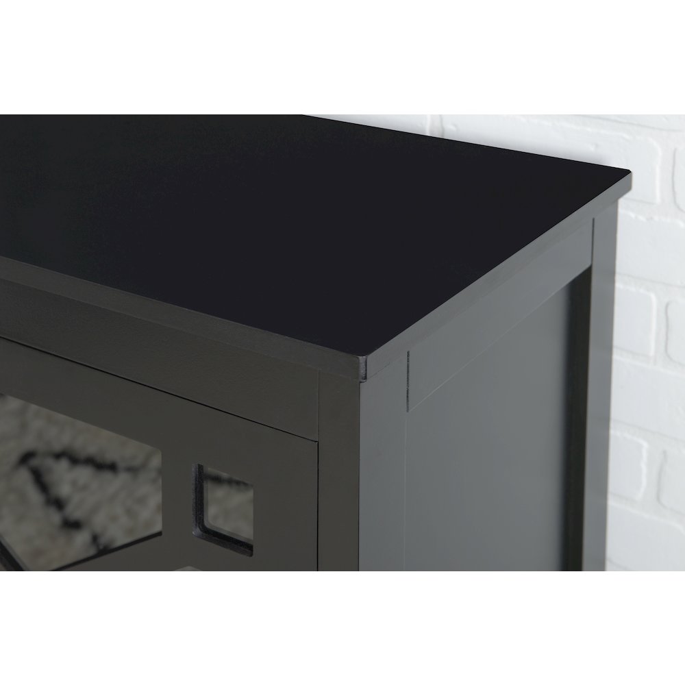 Fetti Black Large Cabinet