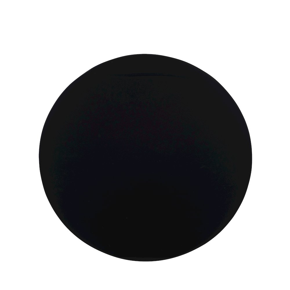 Black Acrylic End Table