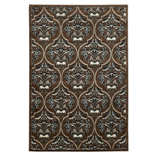 Elegance England Brown & Ivory 5x7.3, Rug