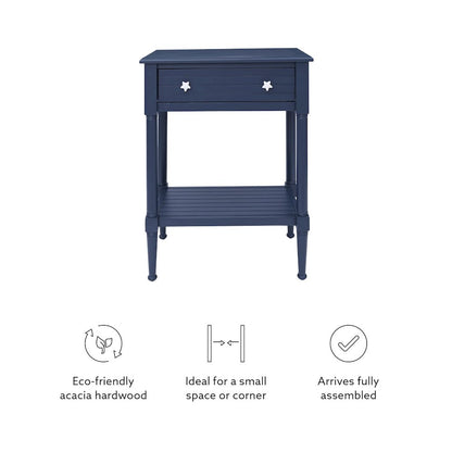 Seaboard Accent Table Navy