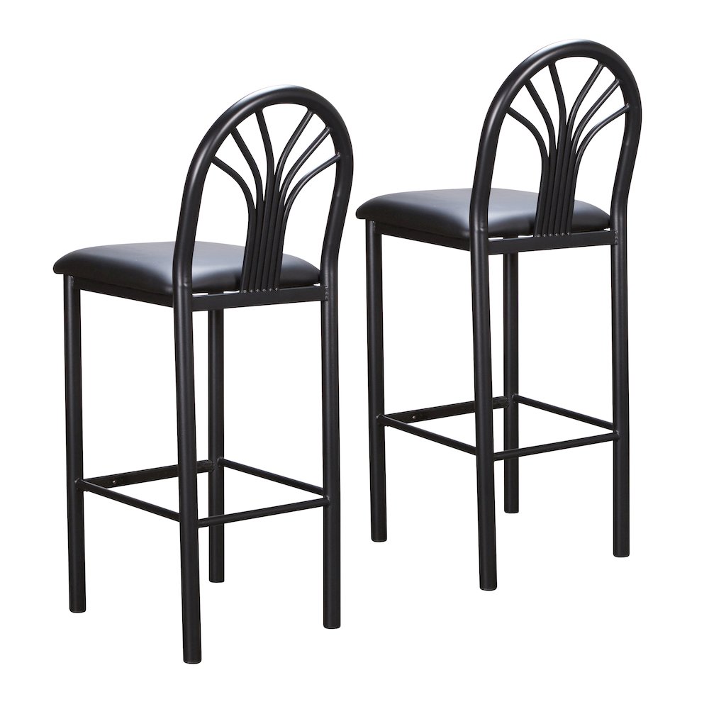 Thayer Barstool Black Set Of 2