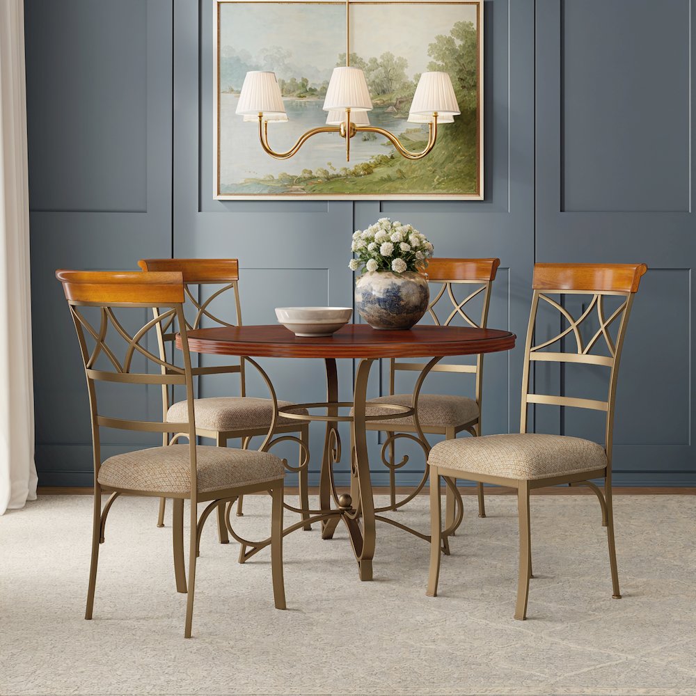 Hamilton 5pc Stationary Dining Set