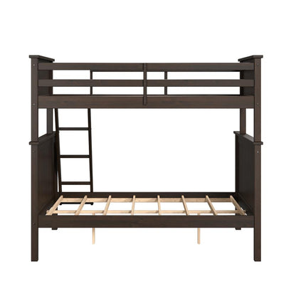 Leah Twin Over Full Bunk Bed Walnut