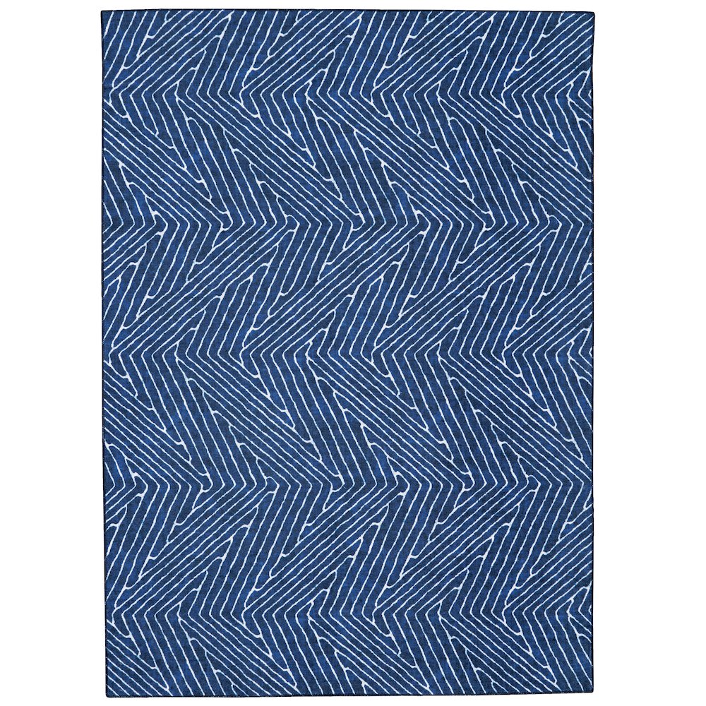 Washable Fuller Blue/Ivory 2x3, Rug