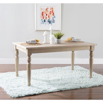 Avalon Light Natural Brown Rectangle Table