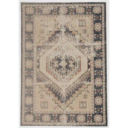 Great Zero Stiles Ivory & Navy 3x5, Rug