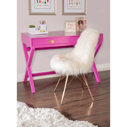 Peggy Raspberry Writing Desk