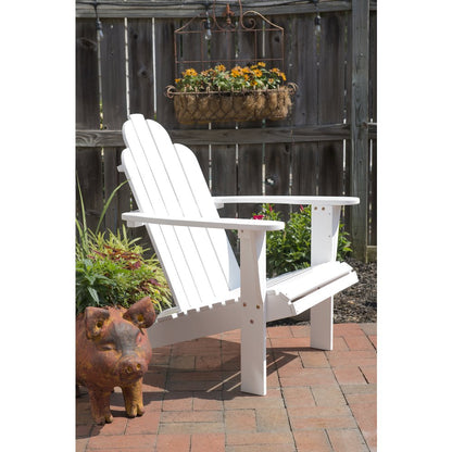White Adirondack Chair