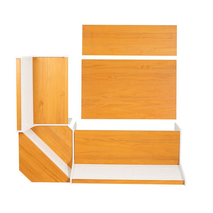Ardmore Nook White With Pine Accents