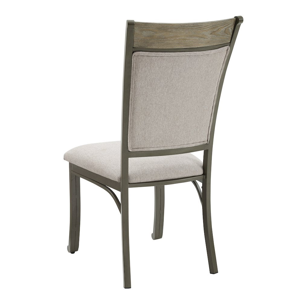 Franklin 5 Piece Casual Dining Group Pewter