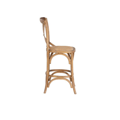 Roxy 24.5 In Gray Wash Counter Stool