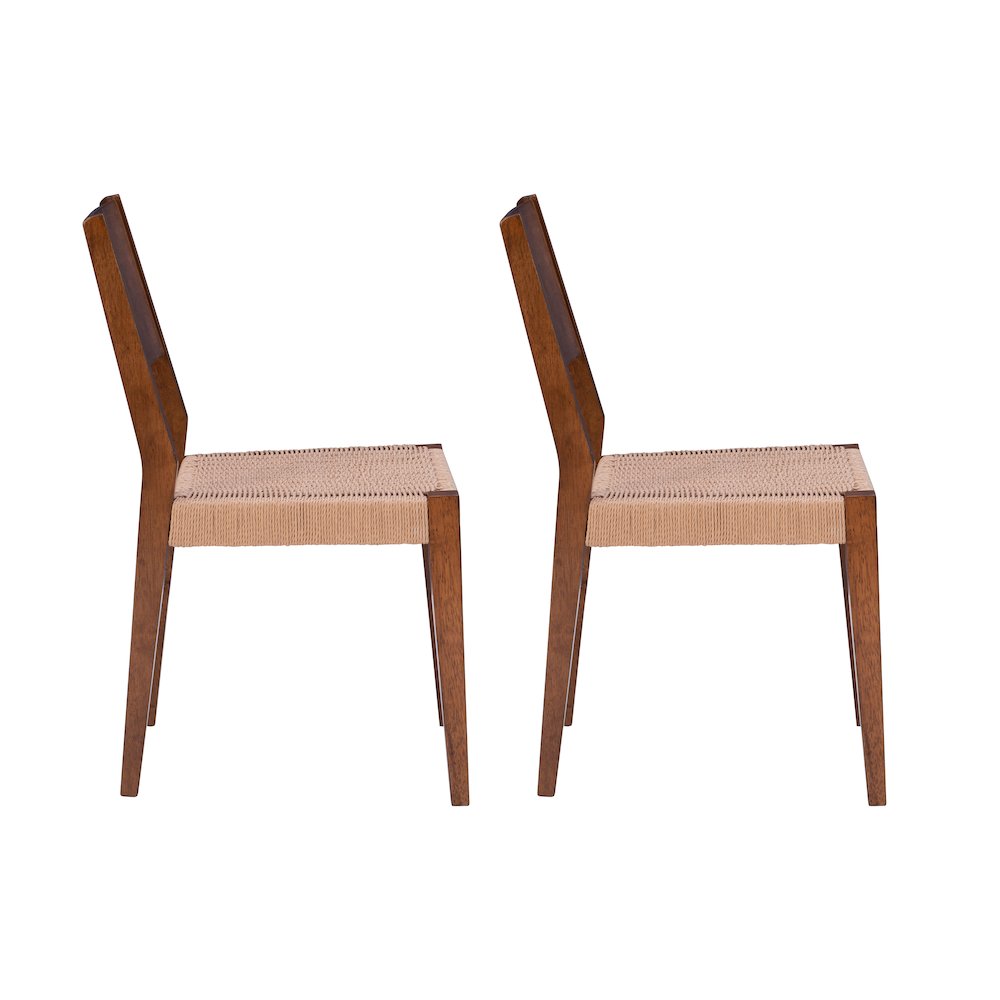 Cadence Dining Chair Brown Set Of 2