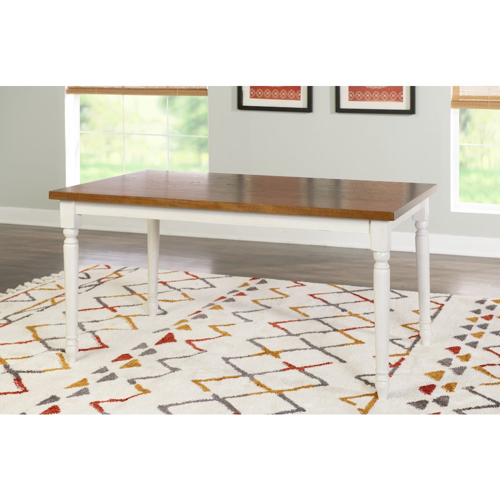 Willow Brown/White 5 Piece Set