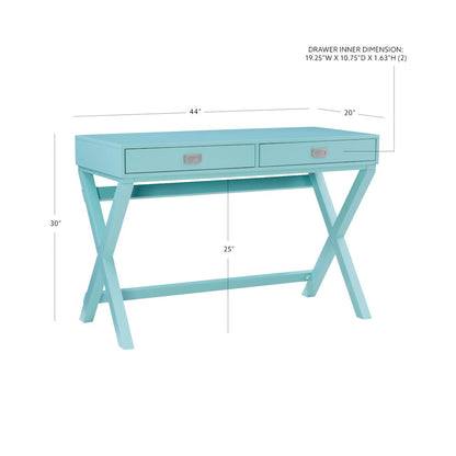 Peggy Blue Writing Desk