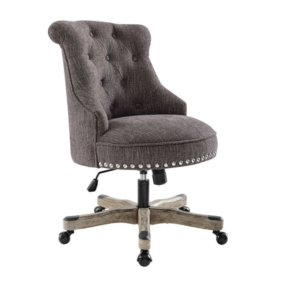 Sinclair Office Chair, Charcoal Gray