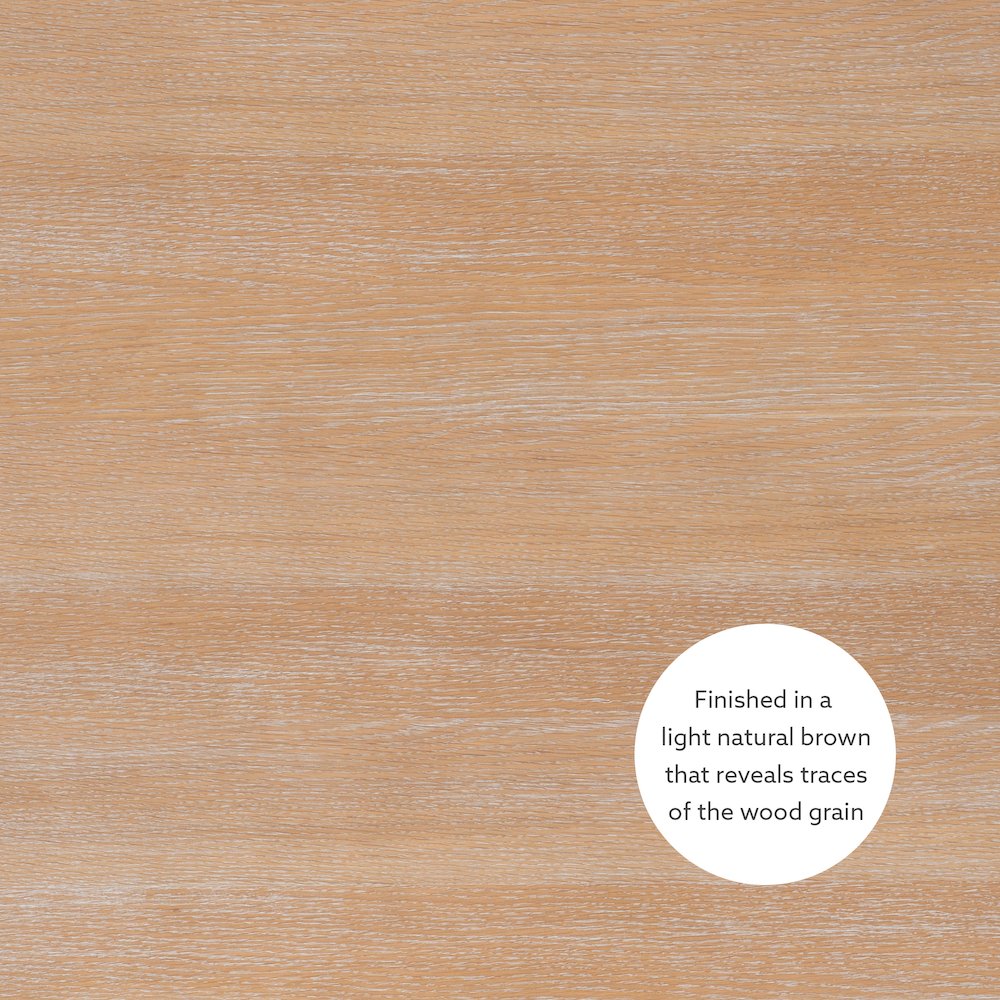 Avalon Light Natural Brown Rectangle Table