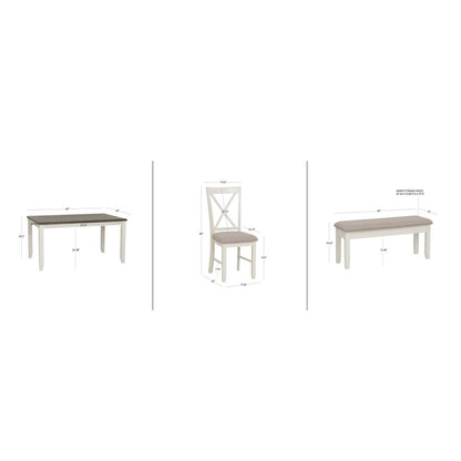 Jane Grey 6 Piece Dining Set