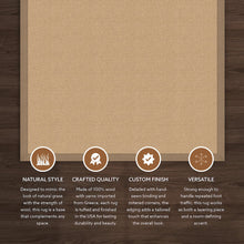 Athena Sisal & Beige 2.6x8, Rug