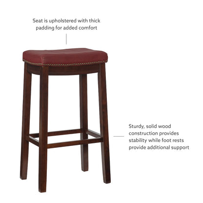 Claridge Red Barstool