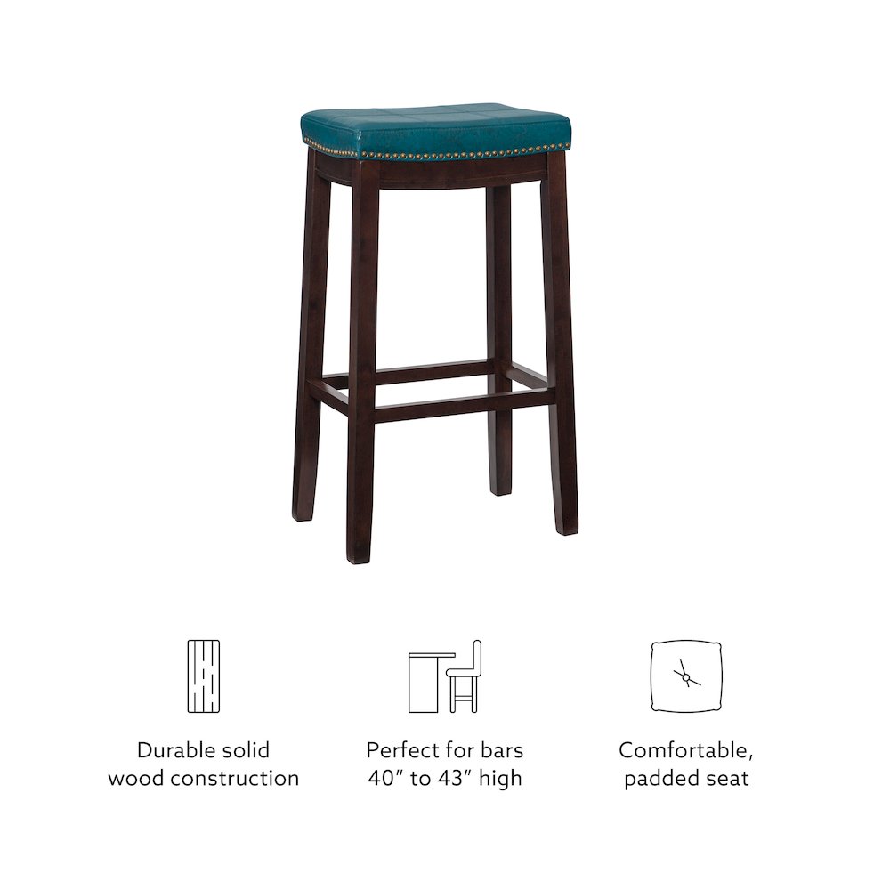 Claridge Blue Barstool