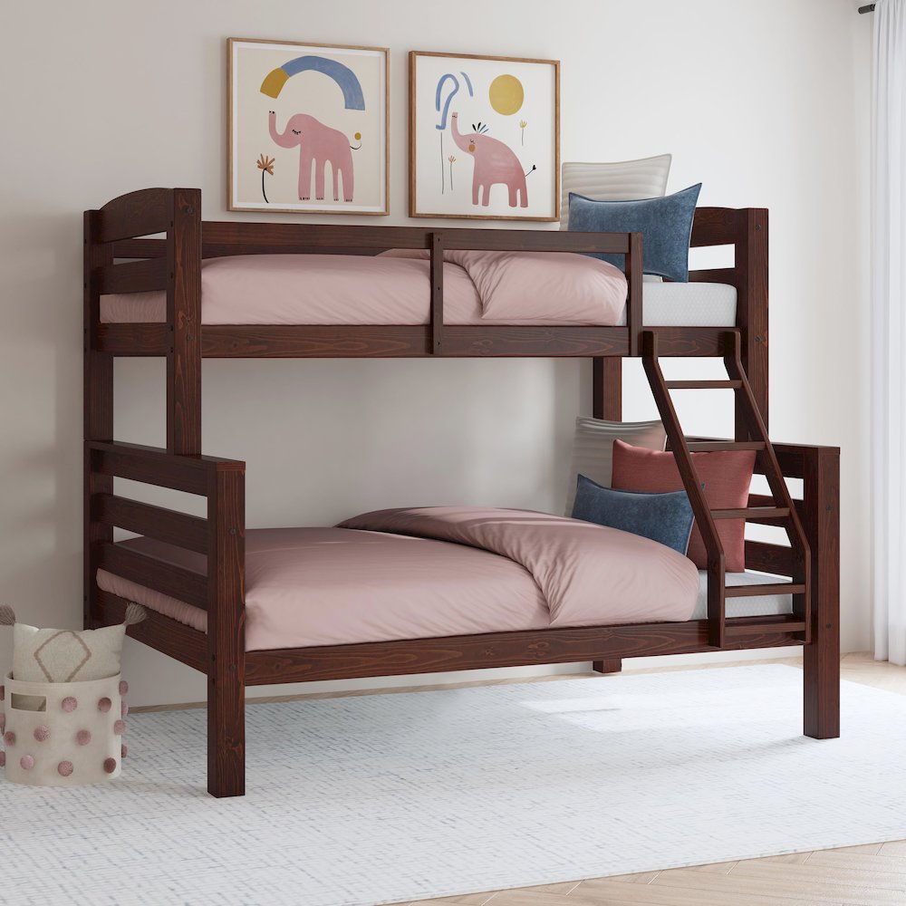 Levi Twin Full Bunk - Espresso