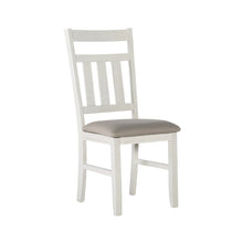 Turino Distressed White 7 PC Dining Set