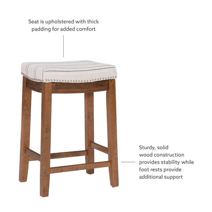 Claridge Natural Counter Stool