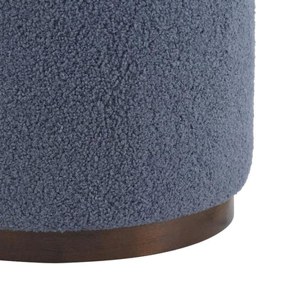 Fabric-Upholstered Storage Ottoman with Removable Lid, Square Bench, Brown