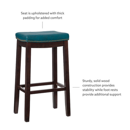 Claridge Blue Barstool