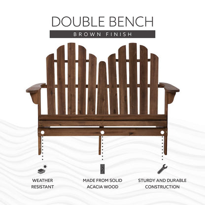 Adirondack Double Bench