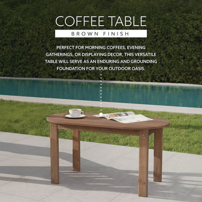 Adirondack Acorn Coffee Table