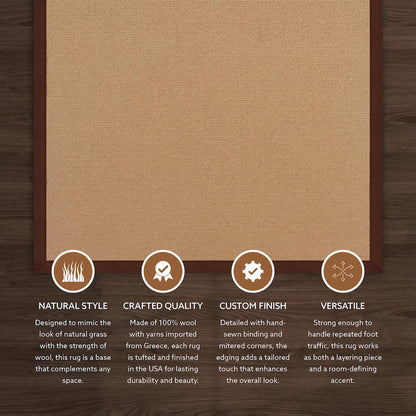 Athena Cork & Brown 1.10x2.10, Rug