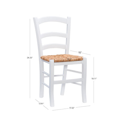 Carmelo Side Chair White Set Of 2