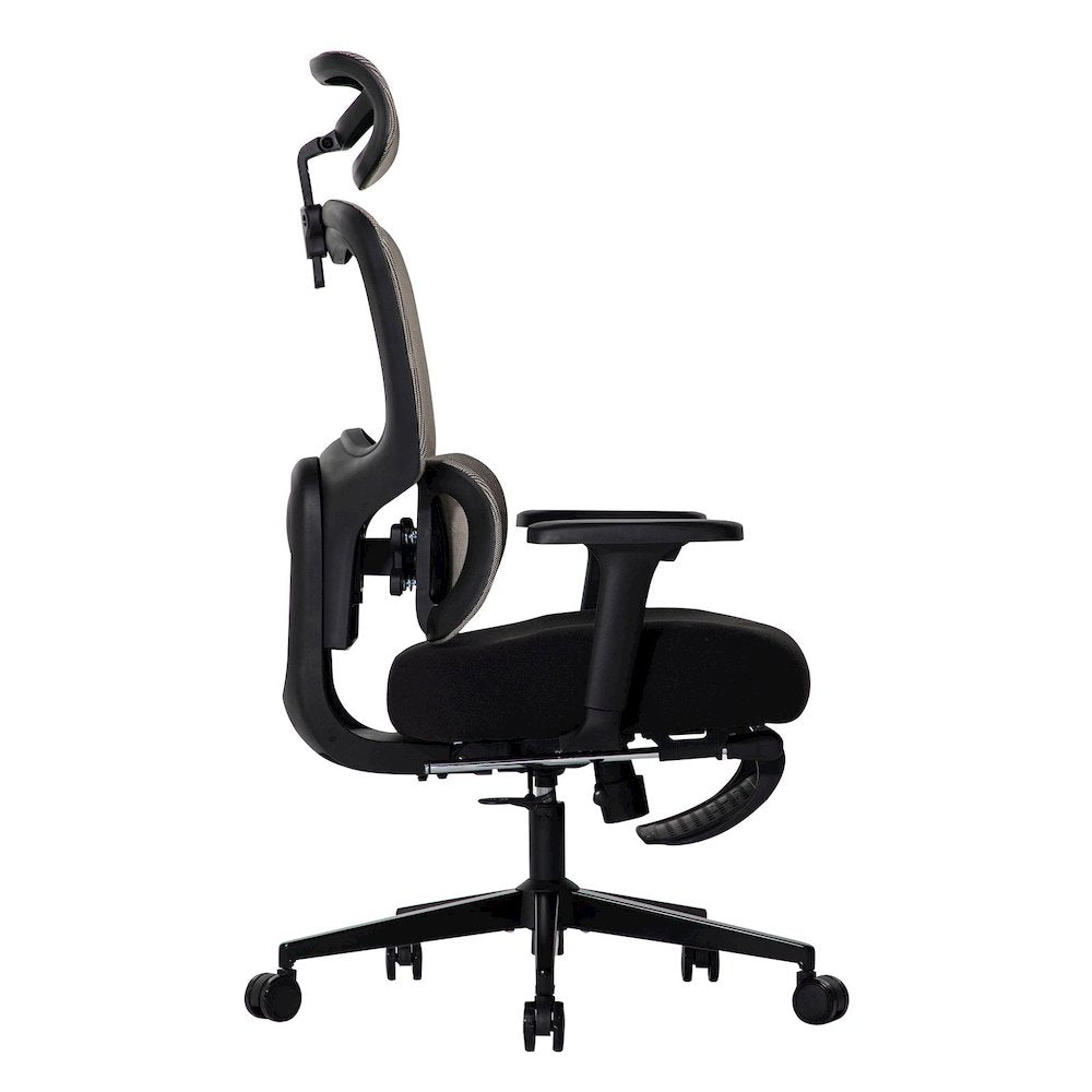 Office Chair with 9 Adjustable Points, Dual-Pad Lumbar Support, 3D Armrests