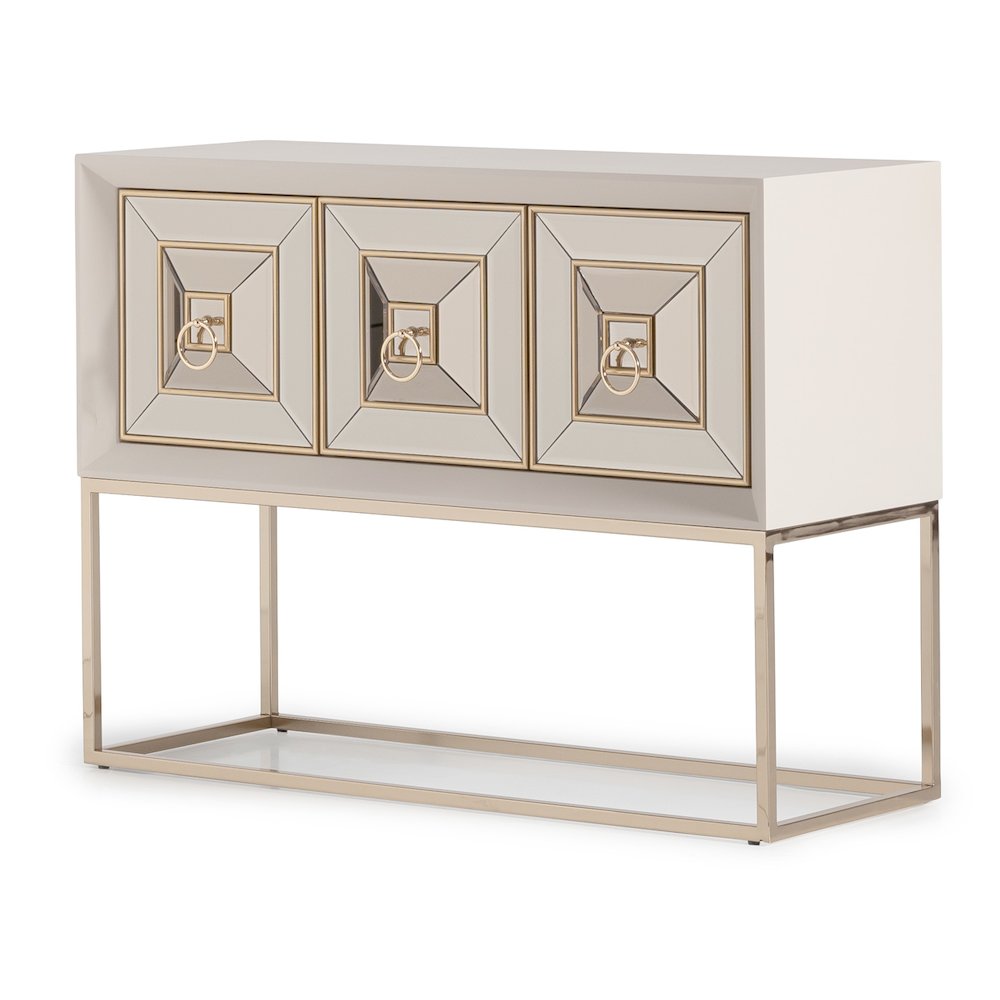 Madison Small Console - Glistening Gold