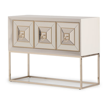 Madison Small Console - Glistening Gold