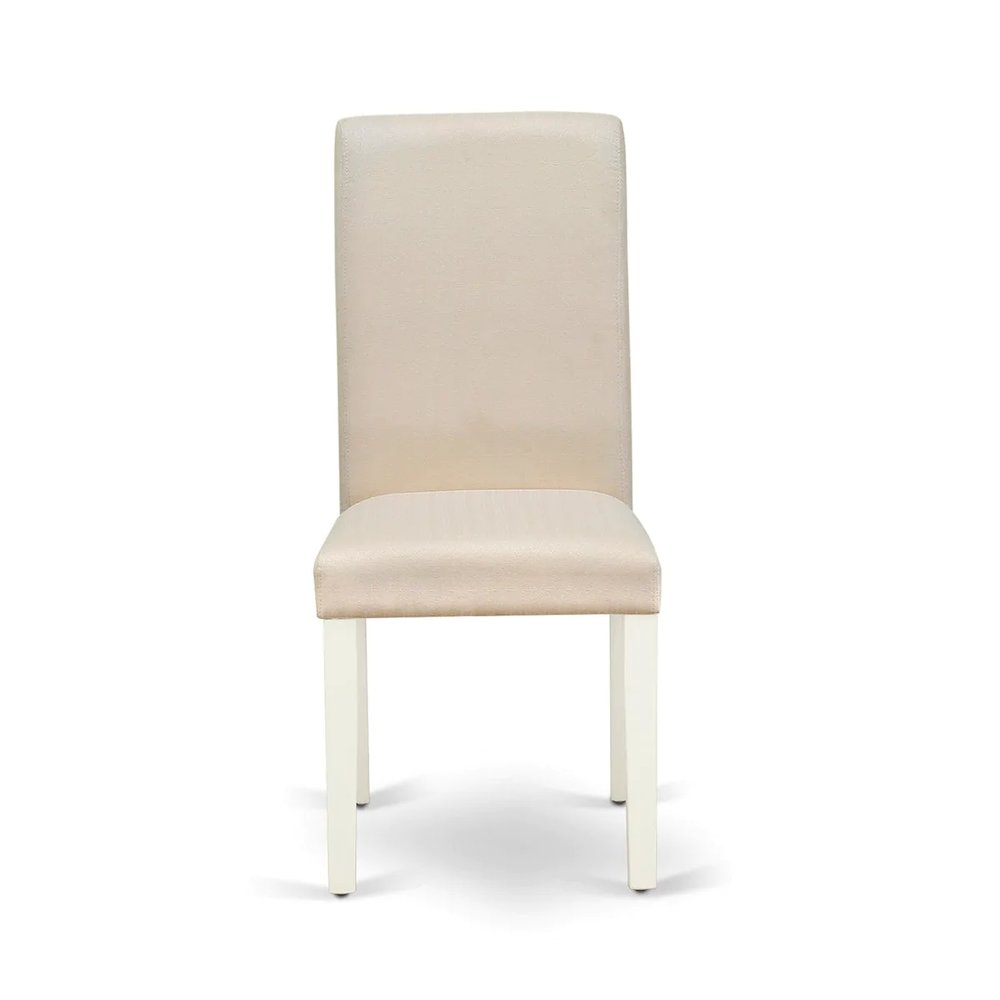 Dining Room Set Linen White, ANBA5-LWH-01