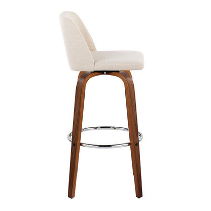 Toriano 30" Fixed-Height Barstool - Set of 2