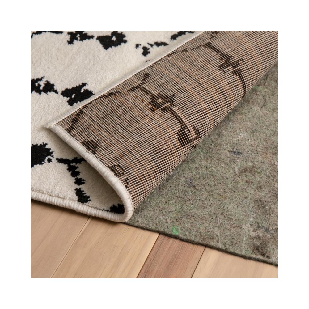 Slide-Stop® Multi-Surface Reversible Non-Slip Cushion Rug Pad, 1/4" Thick, Floor Protection, for 8'x10' Area Rug, Gray