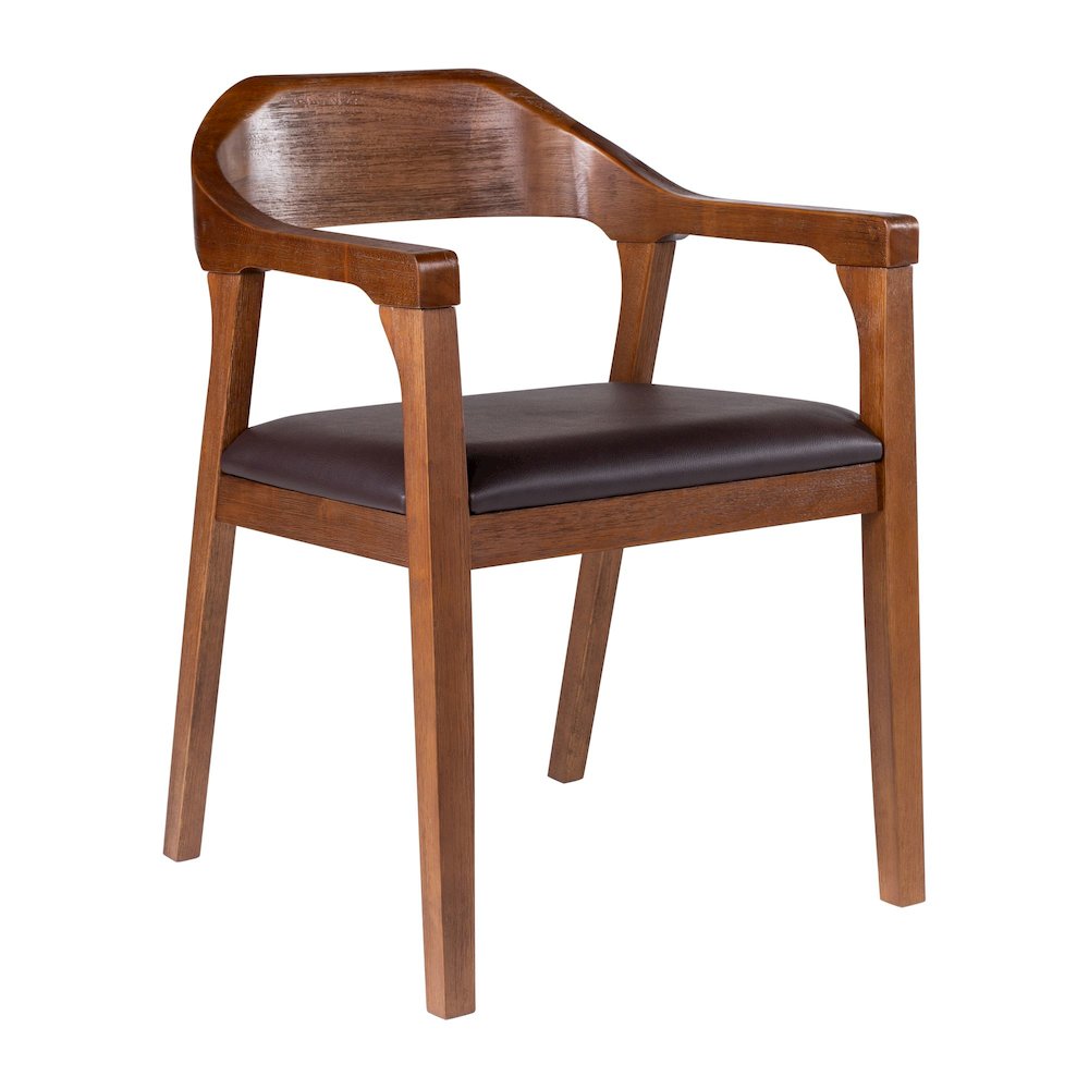 Rasmus 7pc Dining Set - Chestnut Wire-Brush Finish