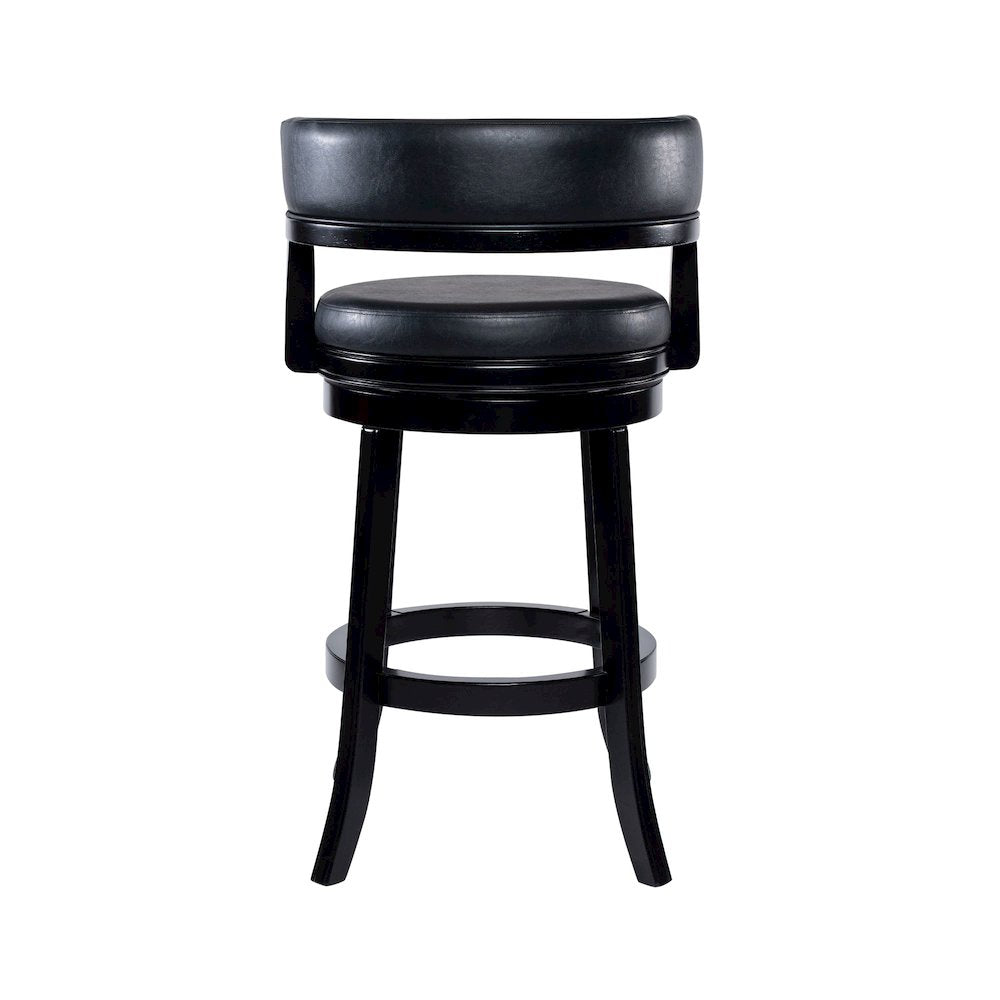 Balen Bar Height Swivel Stool - Black