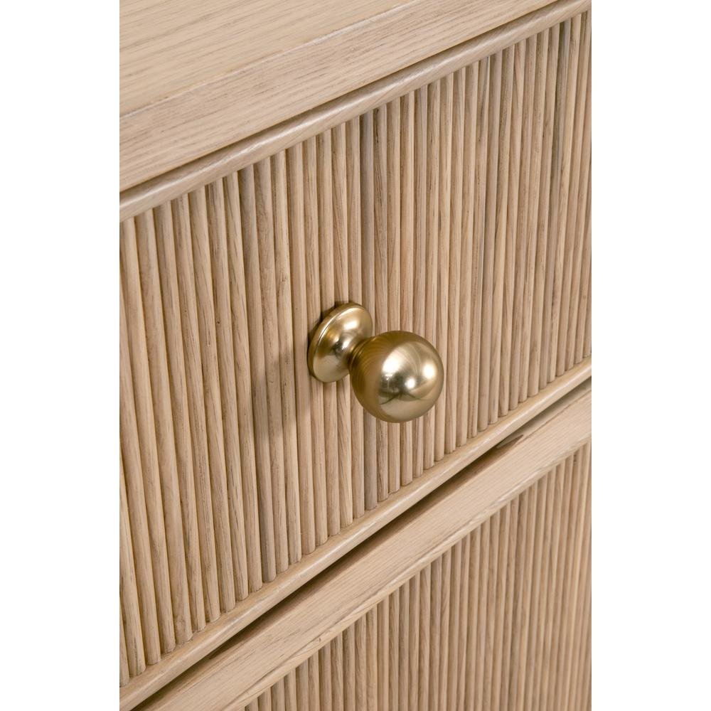 Brown Dresser for Bedroom – Wooden Chest of Drawers with 8 Drawers